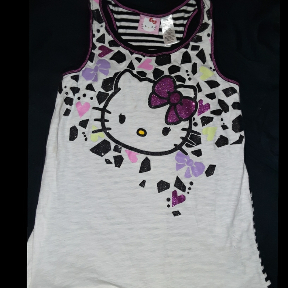 Girls Hello Kitty Tank Top